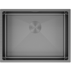 Мойка подстольный монтаж Paulmark NEXT 58UNI вороненая сталь