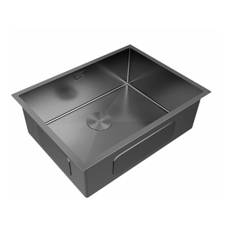 Мойка подстольный монтаж Paulmark NEXT 58UNI вороненая сталь