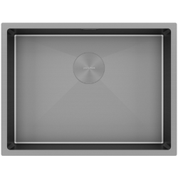 Мойка подстольный монтаж Paulmark NEXT 58UNI матовый серый