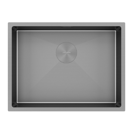 Мойка подстольный монтаж Paulmark NEXT 58UNI матовый серый