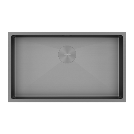 Мойка подстольный монтаж Paulmark NEXT 74UNI матовый серый