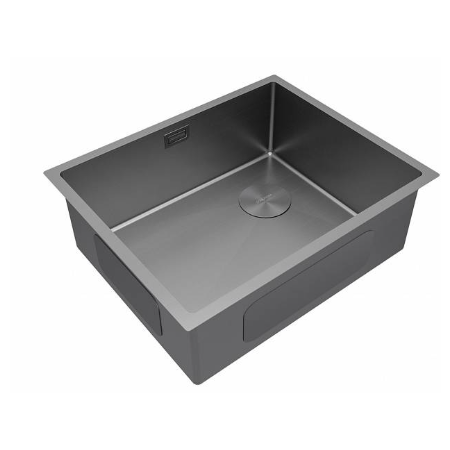 Мойка подстольный монтаж Paulmark NEXT-SKEW 54UNI матовый серый