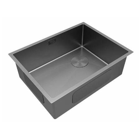 Мойка подстольный монтаж Paulmark NEXT-SKEW 58UNI матовый серый