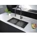Мойка подстольный монтаж Paulmark GERBERG 78/2UNI вороненая сталь