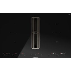 Индукционная варочная поверх.с интегрир. вытяжкой Kuppersbusch KMI8590.0SR Black Chrome