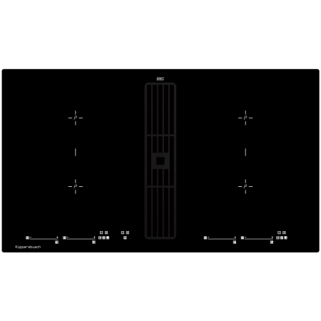 Индукционная варочная поверх.с интегрир. вытяжкой Kuppersbusch KMI9800.0SR