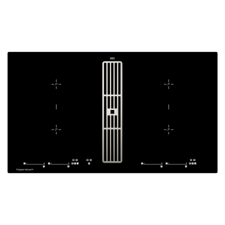 Индукционная варочная поверх.с интегрир. вытяжкой Kuppersbusch KMI9800.0SR Stainless Steel