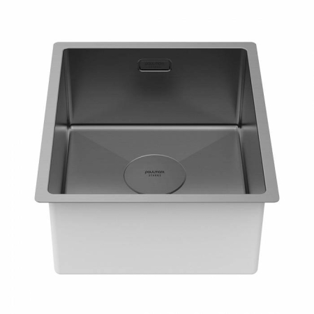 Мойка подстольный монтаж Paulmark NEXT 38UNI вороненая сталь
