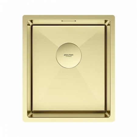 Мойка подстольный монтаж Paulmark NEXT 38UNI светлое золото