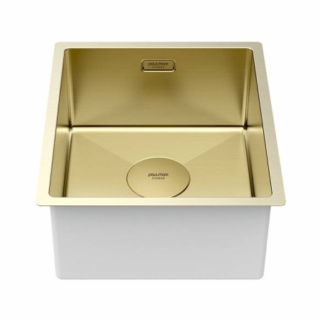 Мойка подстольный монтаж Paulmark NEXT 38UNI светлое золото