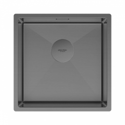 Мойка подстольный монтаж Paulmark NEXT 44UNI вороненая сталь