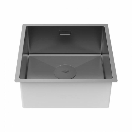 Мойка подстольный монтаж Paulmark NEXT 44UNI вороненая сталь