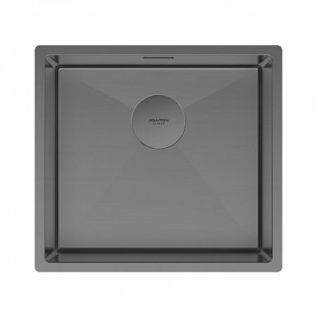 Мойка подстольный монтаж Paulmark NEXT 48UNI вороненая сталь