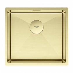 Мойка подстольный монтаж Paulmark NEXT 48UNI светлое золото