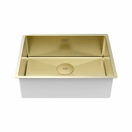 Мойка подстольный монтаж Paulmark NEXT 58UNI светлое золото