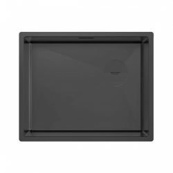 Мойка подстольный монтаж Paulmark NEXT-SKEW 54UNI матовый черный