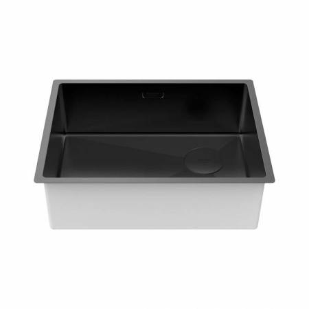 Мойка подстольный монтаж Paulmark NEXT-SKEW 58 UNI матовый черный