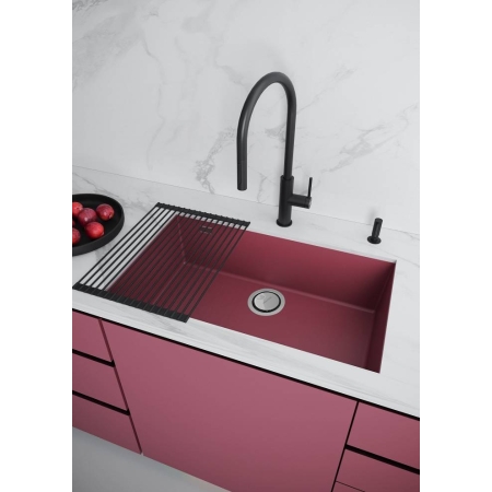 Мойка подстольный монтаж Paulmark NEO CLASSIC 76 Merlot