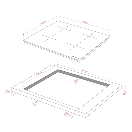 Индукционная варочная поверхность KUPPERSBERG ICI608