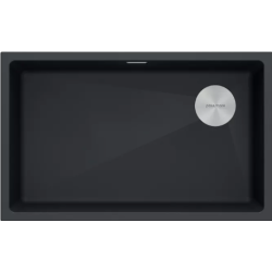 Мойка подстольный монтаж Paulmark LUMI 74 UNI-SKEW антрацит