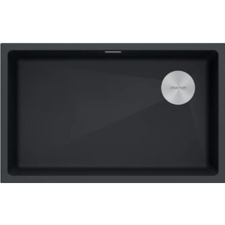 Мойка подстольный монтаж Paulmark LUMI 74 UNI-SKEW антрацит