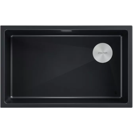 Мойка подстольный монтаж Paulmark LUMI 74 UNI-SKEW черный