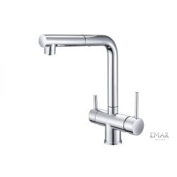 Смеситель 3 в 1 EMAR ЕСВ 7017 Хром