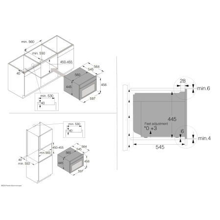 Встраиваемая микроволновая печь ASKO OM64BSH