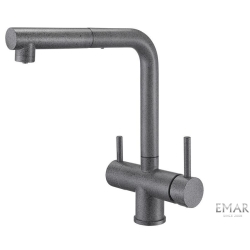 Смеситель 3 в 1 EMAR 7017.7 Антрацит