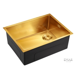 Мойка подстольный монтаж EMB-540(UN) PVD Golden