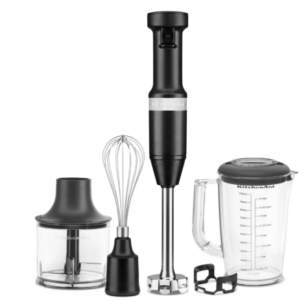 Погружной блендер KitchenAid черный матовый 5KHBV83EBM