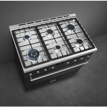 Газовый варочный центр SMEG C9GMMB2