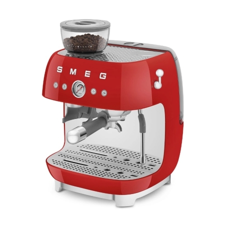 Кофемашина эспрессо со встроенной кофемолкой SMEG EGF03RDEU
