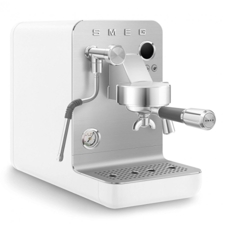 Кофемашина рожковая эспрессо SMEG EMC02WHMEU