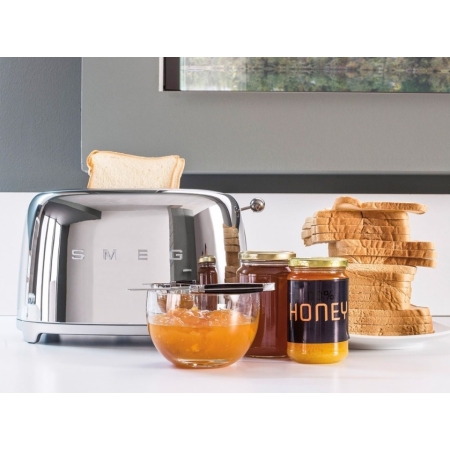 Тостер на 2 ломтика SMEG TSF01SSEU