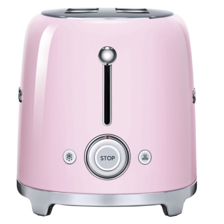 Тостер на 4 ломтика SMEG TSF02PKEU