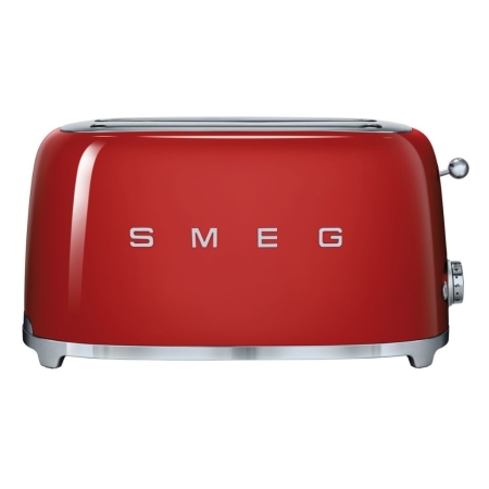 Тостер на 4 ломтика SMEG TSF02RDEU