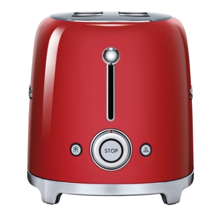 Тостер на 4 ломтика SMEG TSF02RDEU