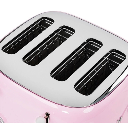 Тостер на 4 ломтика SMEG TSF03PKEU