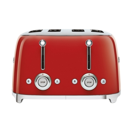 Тостер на 4 ломтика SMEG TSF03RDEU
