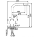 Смеситель 3 в 1 FRAP F4352-4 бронза