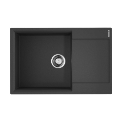 Врезная мойка OMOIKIRI Daisen 78-LB-BL ARTGRANIT/черный