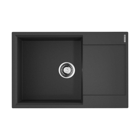 Врезная мойка OMOIKIRI Daisen 78-LB-BL ARTGRANIT/черный