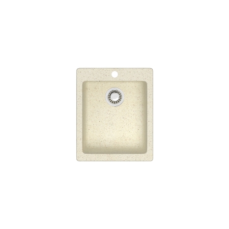 Врезная мойка ZETT lab матовая Модель 8/Q2 бежевый 500*425мм