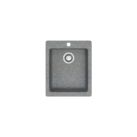 Врезная мойка ZETT lab матовая Модель 8/Q8 темно-серый 500*425мм