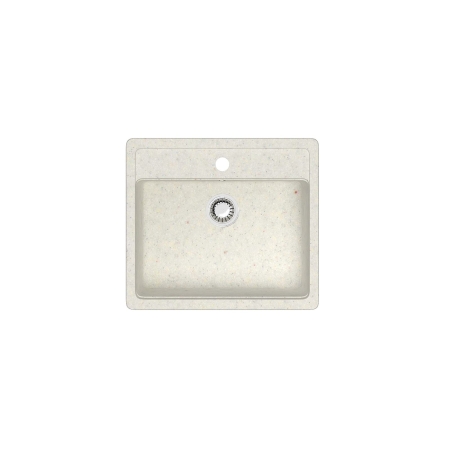 Врезная мойка ZETT lab матовая Модель 9/Q7 хлопок 570*505мм