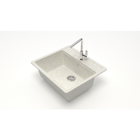 Врезная мойка ZETT lab матовая Модель 9/Q7 хлопок 570*505мм