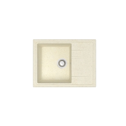 Врезная мойка ZETT lab матовая Модель 150/Q2 бежевый 575*470мм