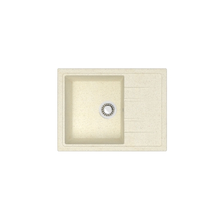 Врезная мойка ZETT lab матовая Модель 150/Q2 бежевый 575*470мм