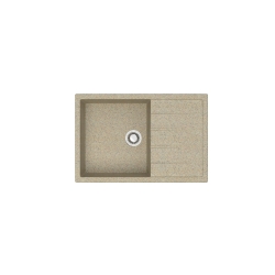 Врезная мойка ZETT lab матовая Модель 161/Q5 песочный 750*505мм